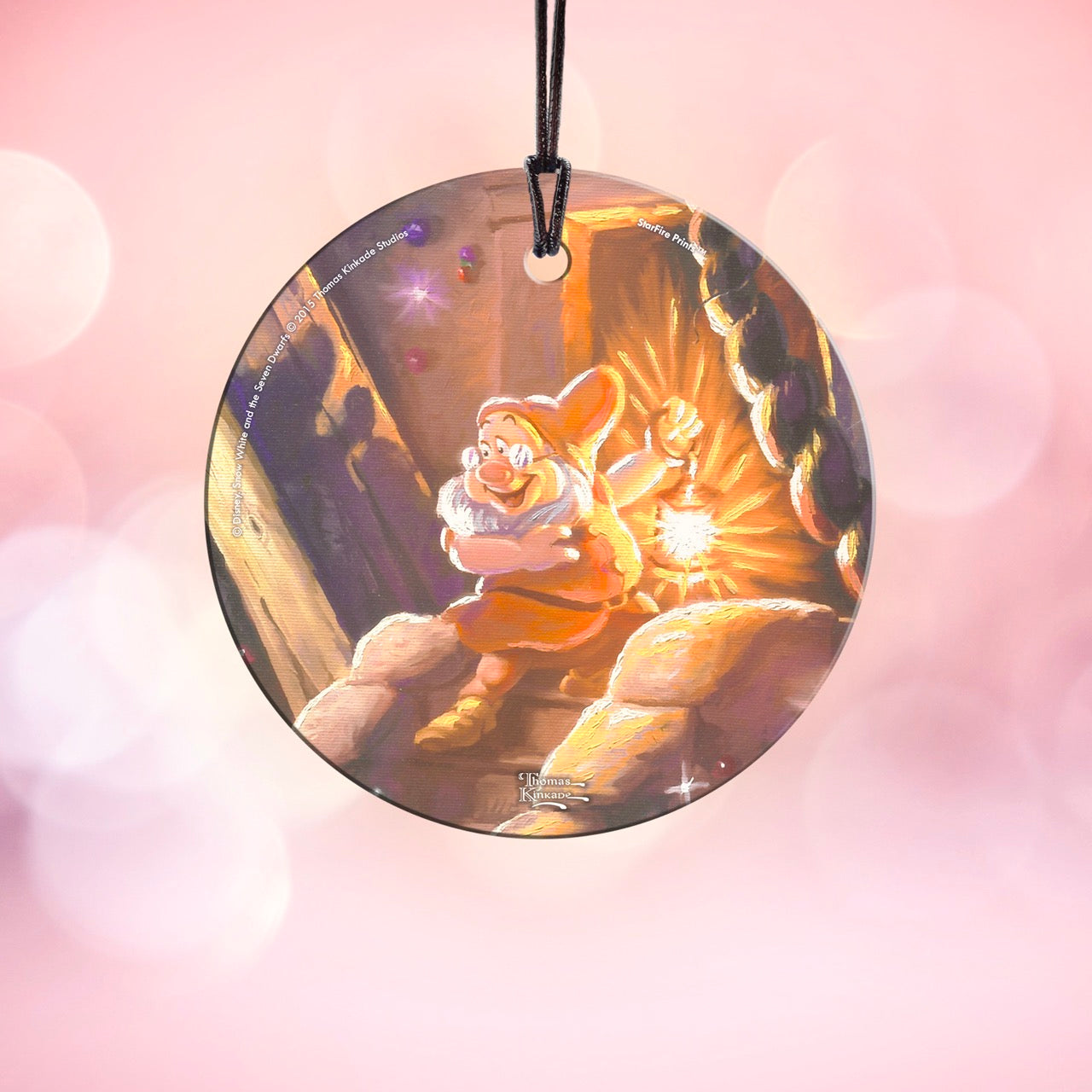 Disney (Snow White and the Seven Dwarfs – Doc) StarFire Prints™ Hanging Glass Print SPCIR561